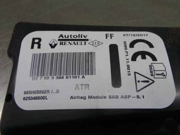 Airbag Destro RENAULT Clio IV (BH_) Imagem-3