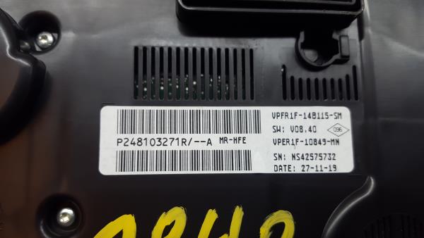 Quadrante / painel de instrumentos RENAULT Kadjar (HA_, HL_) Imagem-3