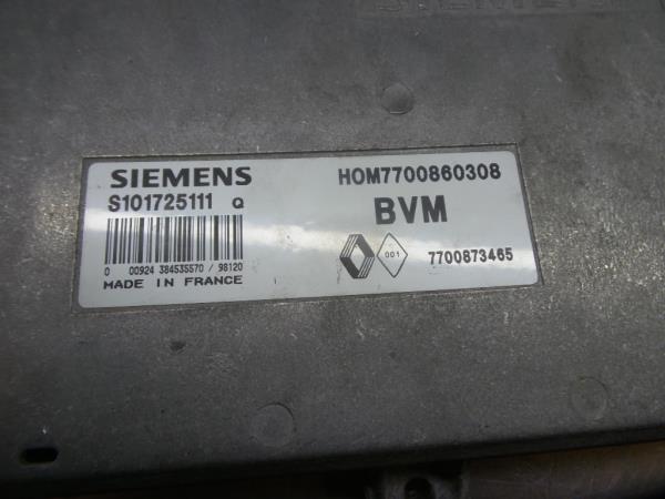 Centralina motor / ECU RENAULT Laguna I (B56_, 556_) Imagem-3
