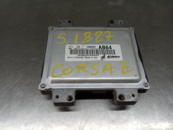 Centralina motor / ECU OPEL Corsa E Imagem-1