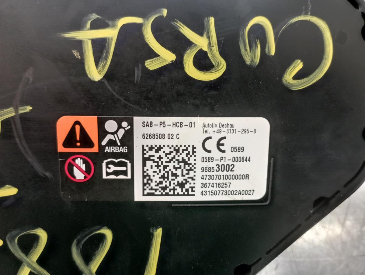 Airbag  Droite OPEL Corsa E Imagem-2