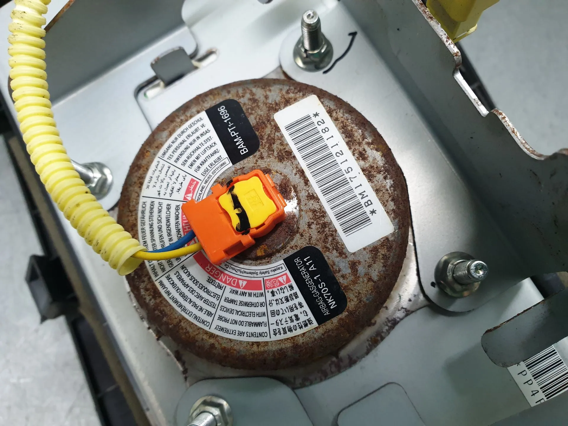 Airbag passageiro NISSAN NV200/Evalia Combi (M20) Imagem-6