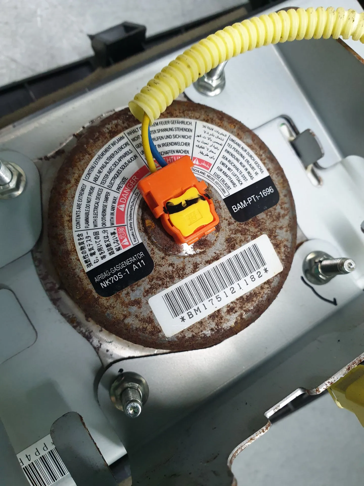 Kit airbag NISSAN NV200/Evalia Combi (M20) Imagem-4