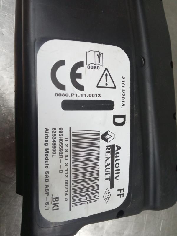 Airbag Derecho RENAULT Captur (J5_) Imagem-2