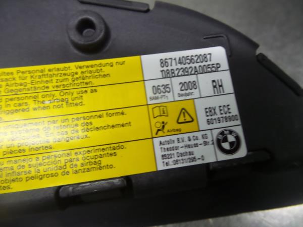 Right Seat Airbag BMW 1 (E87) Imagem-3