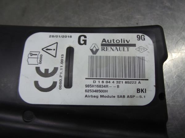 Airbag Guache RENAULT Captur (J5_) Imagem-2