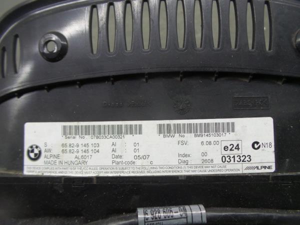 Quadrante / painel de instrumentos BMW 3 Coupé (E92) Imagem-3