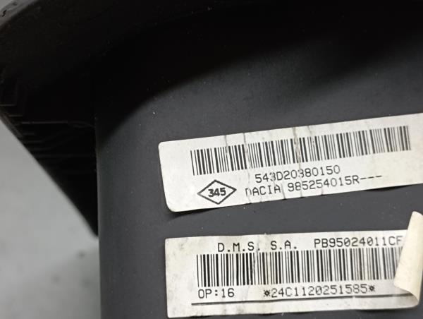 Kit de airbags DACIA Duster (HS_) Imagem-3