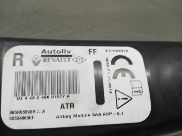 Airbag  Droite RENAULT Clio IV (BH_) Imagem-2