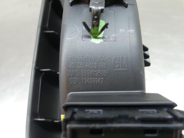 Mando / interruptor elevalunas trasero derecho OPEL Astra K Imagem-2