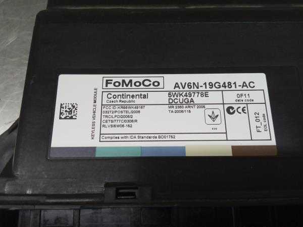 Módulo confort FORD C-Max II (DXA/CB7, DXA/CEU) Imagem-3