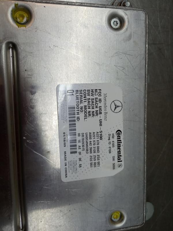 Módulo genérico MERCEDES-BENZ Classe S (W221) Imagem-3