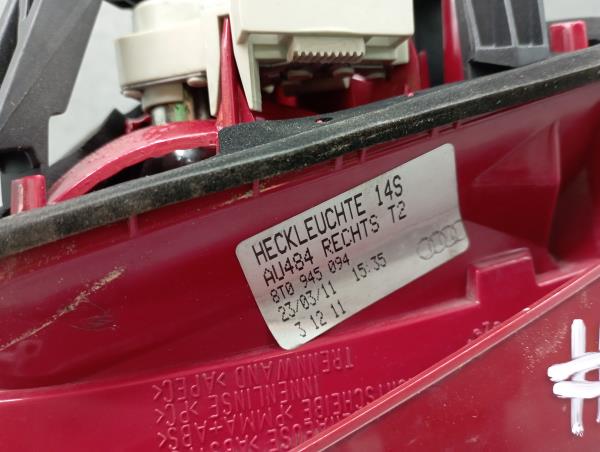 Fanale Destro Baule AUDI A5 Sportback (8TA) Imagem-3