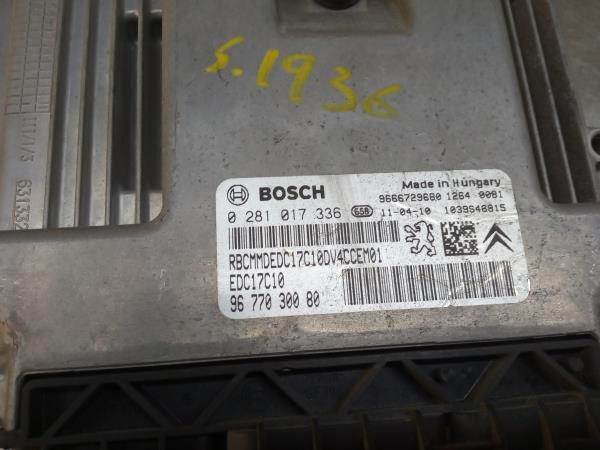 Centralina motor / ECU CITROËN C3 II (SC_) Imagem-3