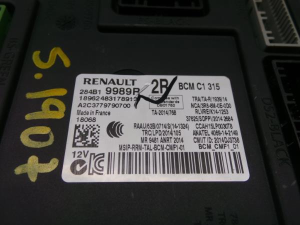 Módulo de confort RENAULT Megane IV Grandtour (K9A/M_) Imagem-2