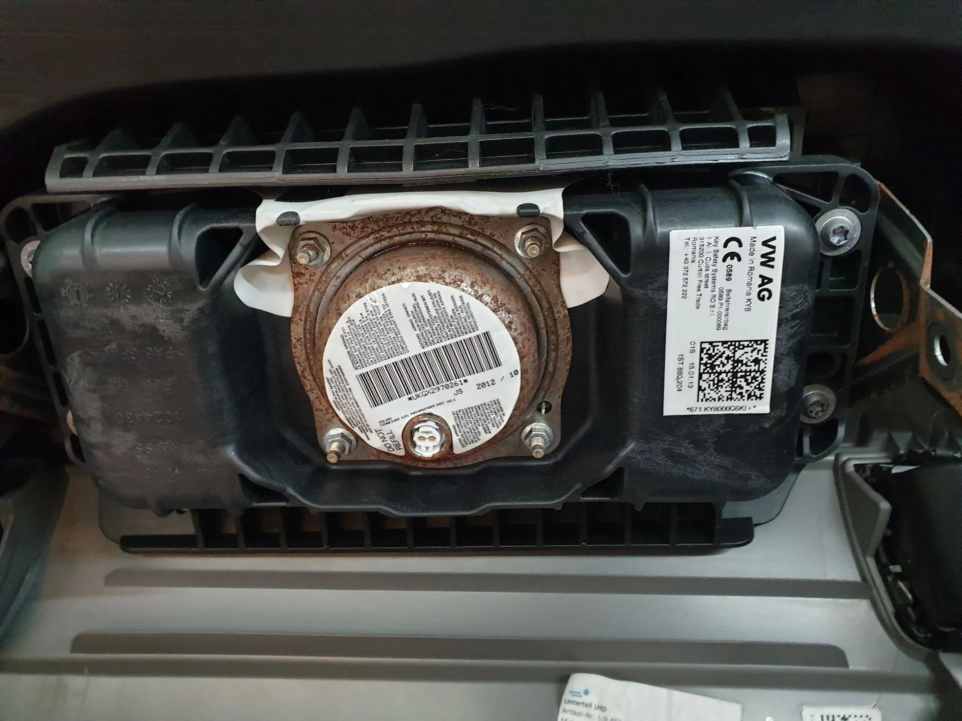 Airbag passageiro SEAT Toledo IV (KG3)