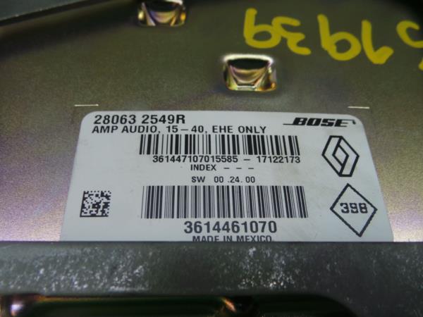 Amplificador de Altavoz RENAULT Megane IV (B9A/M_) Imagem-3