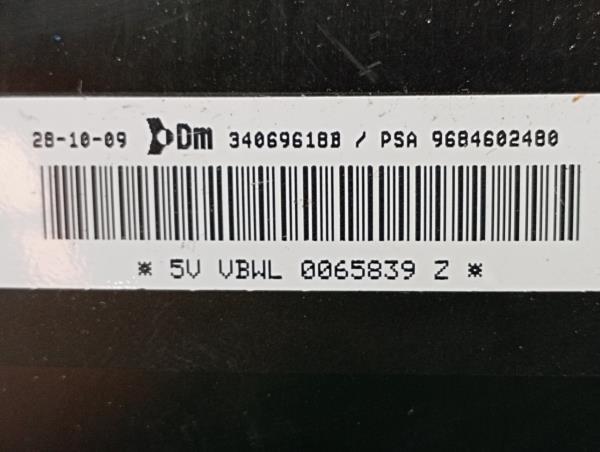Airbag banco esquerdo PEUGEOT 3008 I (0U_) Imagem-2