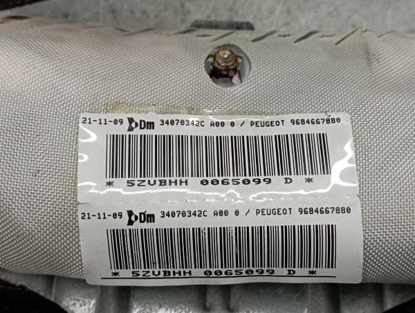 Airbag Cortinha Izquierdo PEUGEOT 3008 I (0U_) Imagem-1