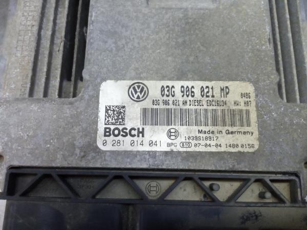 Centralina motor / ECU VOLKSWAGEN Touran (1T) Imagem-3
