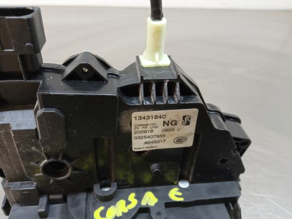 Cerradura / cierre puerta delantero derecho OPEL Corsa E Imagem-4