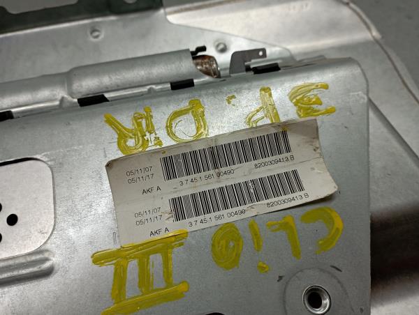 Airbag Rodilla RENAULT Clio III (BR0/1, CR0/1) Imagem-2