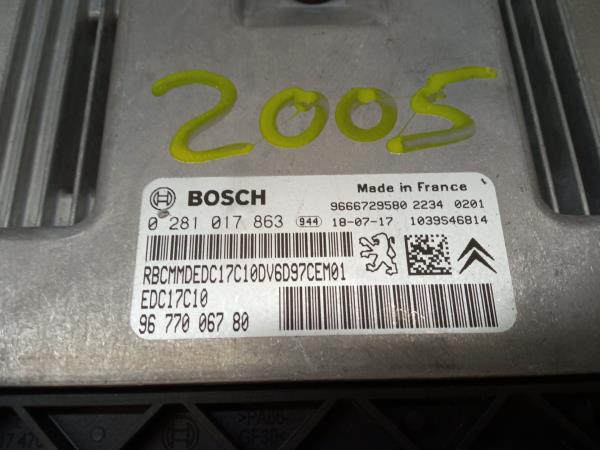 Centralina motor / ECU PEUGEOT Partner II Imagem-3