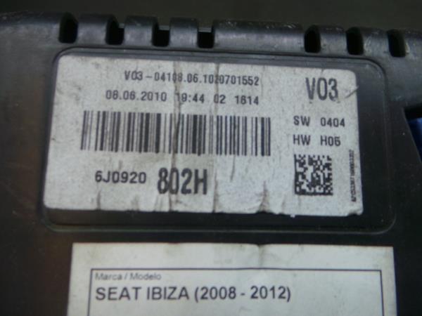 Quadrante / painel de instrumentos SEAT Ibiza IV (6J5, 6P1) Imagem-3