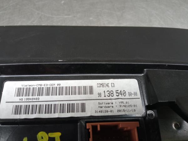 Quadrante / painel de instrumentos CITROËN C4 Cactus Imagem-3