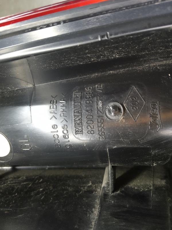 Réflecteur arrière gauche RENAULT Kangoo (KW0/1_) Imagem-2