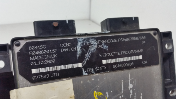 Centralina motor / ECU PEUGEOT 206 (2A/C) Imagem-2