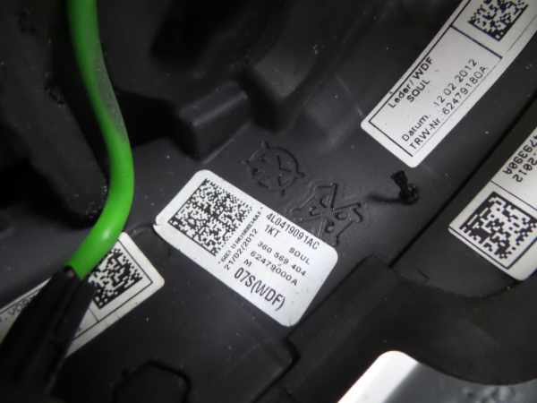 Volante de dirección AUDI A4 (8K2, B8) Imagem-3