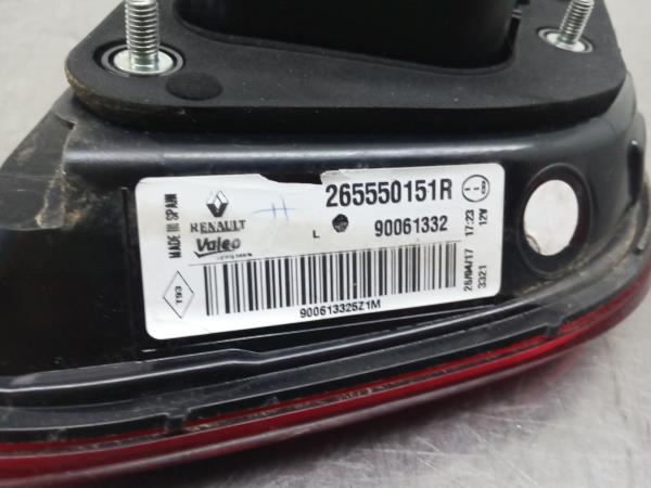 Feu de coffre Gauche RENAULT Kadjar (HA_, HL_) Imagem-2