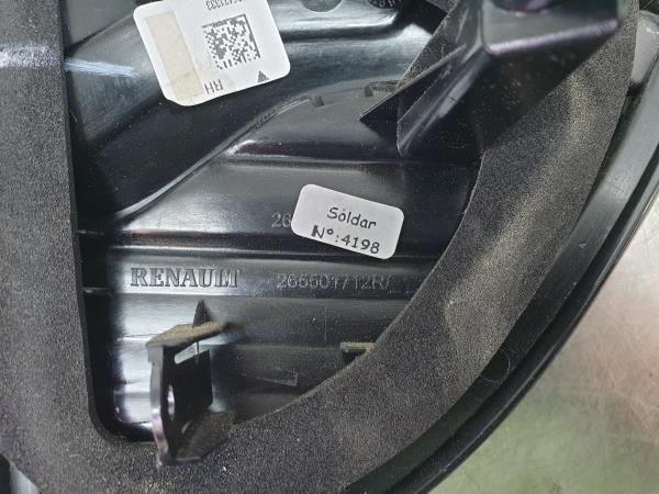 Right trunk lid reflector RENAULT Captur (J5_) Imagem-2
