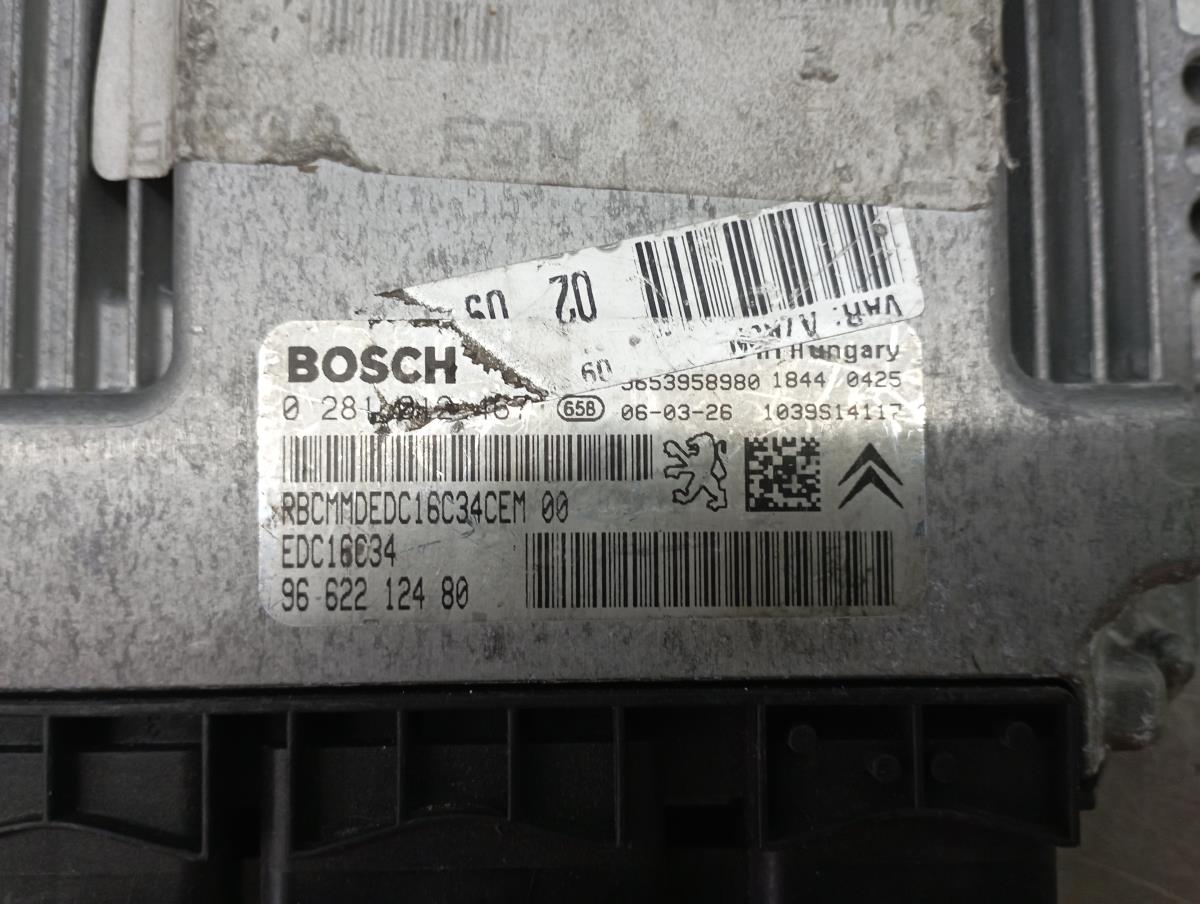 Centralina motor / ECU PEUGEOT 207 (WA_, WC_) Imagem-3