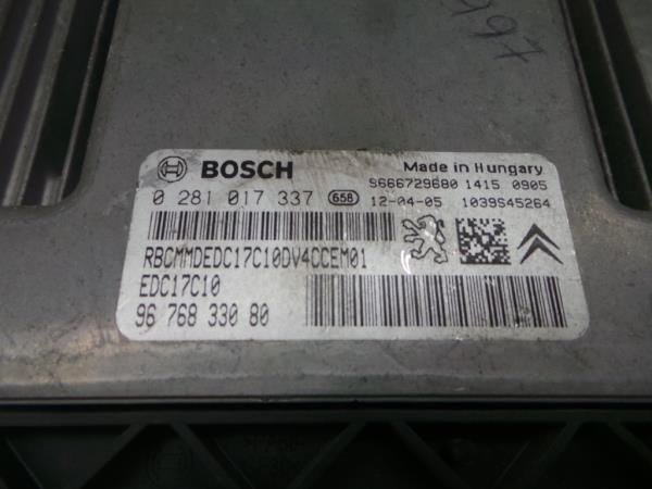 Centralina motor / ECU CITROËN C3 II (SC_) Imagem-3