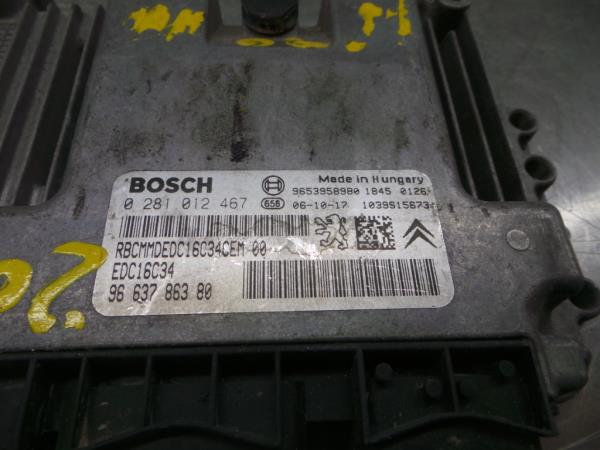 Centralina motor / ECU PEUGEOT 207 (WA_, WC_) Imagem-3