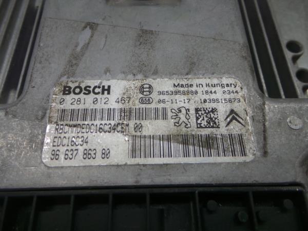 Centralina motor / ECU PEUGEOT 207 (WA_, WC_) Imagem-3