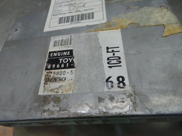 Centralina motor / ECU TOYOTA Auris Hatchback (_E15_) Imagem-3