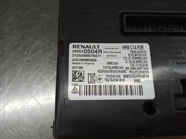 Modulo / Centralina comfort RENAULT Captur II Imagem-2