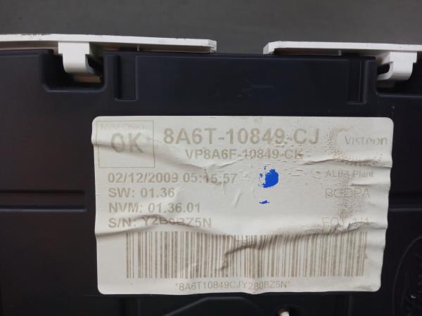 Quadrante / painel de instrumentos FORD Fiesta VI (CB1, CCN) Imagem-3