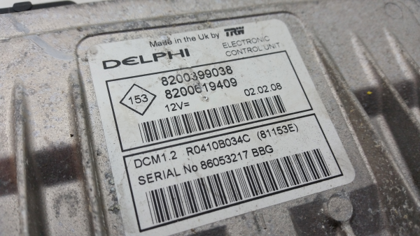 Centralina motor / ECU RENAULT Clio III (BR0/1, CR0/1) Imagem-2