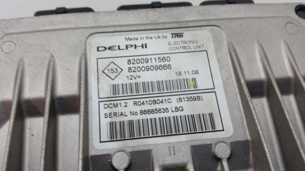 Centralina motor / ECU RENAULT Clio III (BR0/1, CR0/1) Imagem-2