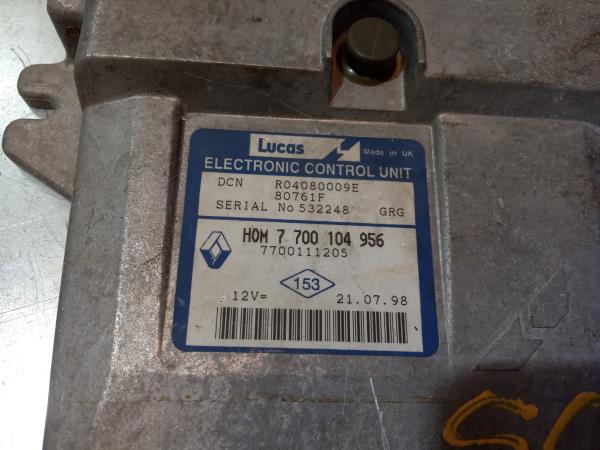 Centralina motor / ECU RENAULT Clio II (BB0/1/2_, CB0/1/2_) Imagem-3