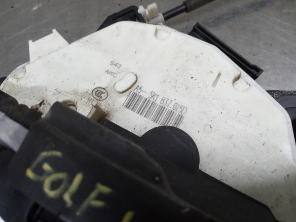 Cerradura / cierre puerta delantero izquierdo VOLKSWAGEN Golf VI (5K1) Imagem-3