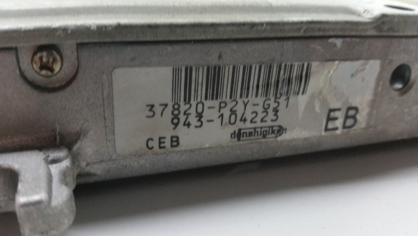 Calculateur /  Unité de contrôle moteur HONDA Civic VI Hatchback (EJ_, EK_) Imagem-2