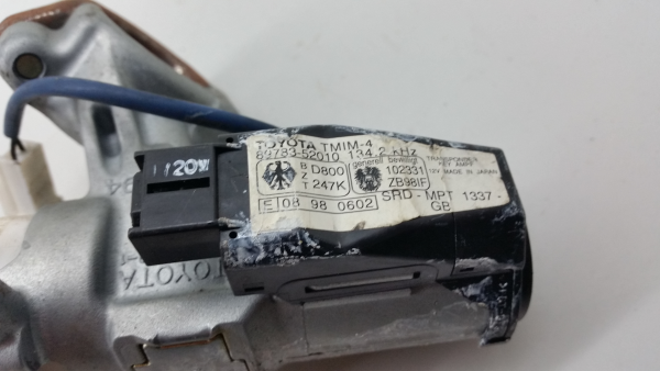 Ignition barrel TOYOTA Yaris (_P1_) Imagem-3