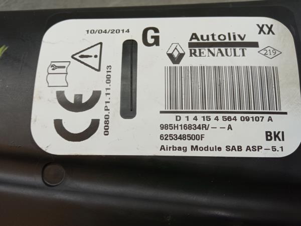 Airbag banco esquerdo RENAULT Captur (J5_) Imagem-3