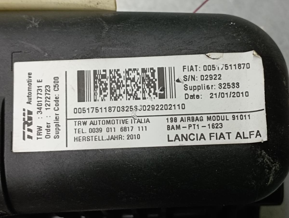 Kit de airbags LANCIA Delta III (844_) Imagem-10