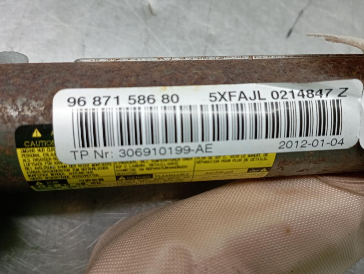 Right Curtain Airbag CITROËN C4 II (B7) Imagem-2